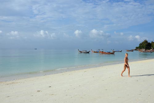 woman koh lipe beach-AsiaPhotoStock