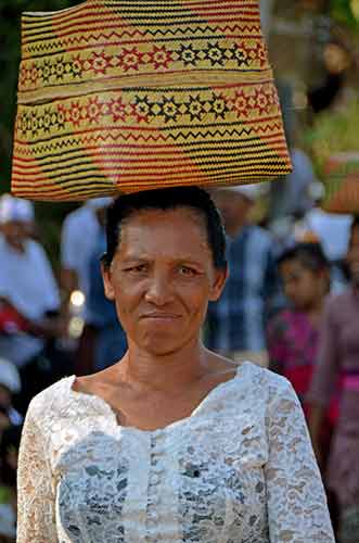 woman at temple festival-AsiaPhotoStock