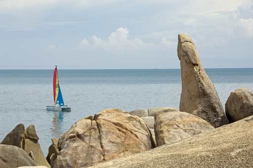 yacht grandfather rock-AsiaPhotoStock