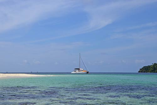 yachting on a blue sea-AsiaPhotoStock