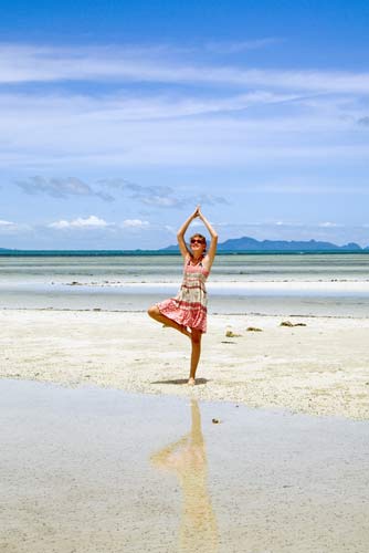 yoga pose-AsiaPhotoStock