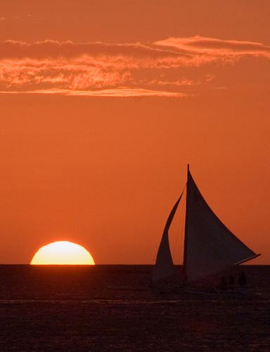 dec - sunset at boracay-AsiaPhotoStock