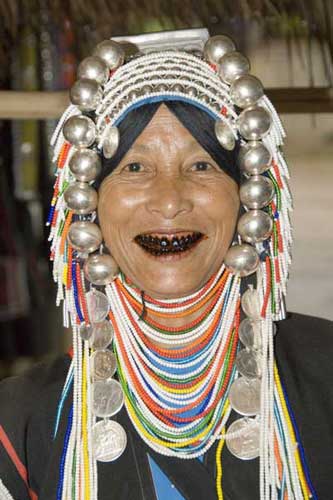 akha with betel nut-AsiaPhotoStock