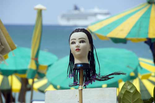 hair braiding and beading-AsiaPhotoStock