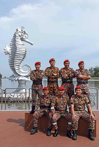 firemen at miri seahorse-AsiaPhotoStock