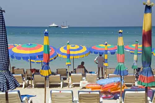 naithon beach umbrellas-AsiaPhotoStock