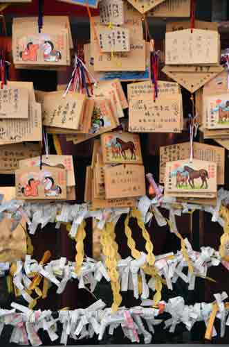 notes at temple-AsiaPhotoStock