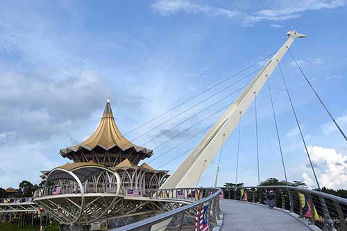 pedestrian bridge-AsiaPhotoStock