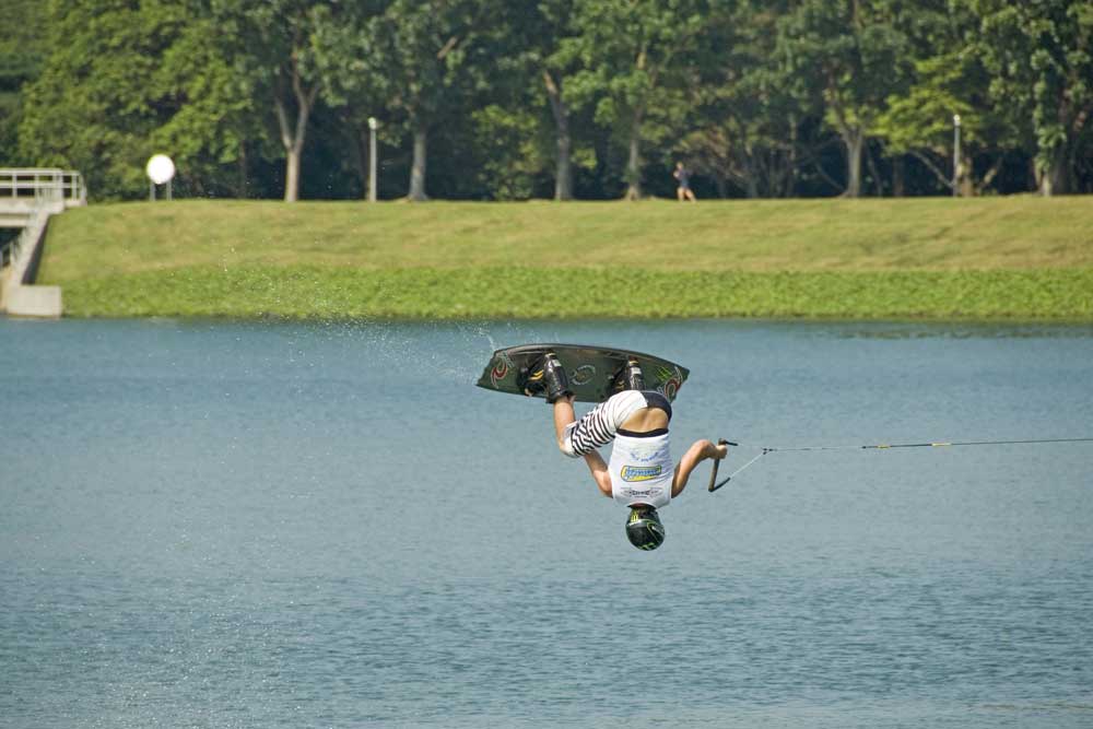 wake board jumping-AsiaPhotoStock